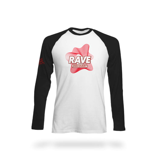 Baseball T-Shirt Rave 2 Recovery Logo  We Make Events